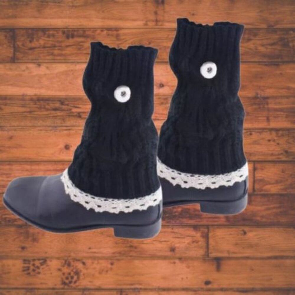 Pair of Snap Button Boot Covers
